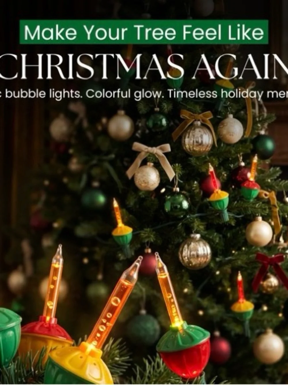 Vintage 2 Boxes Replacement Bubble Bulbs Foremost Christmas String Night Lights
